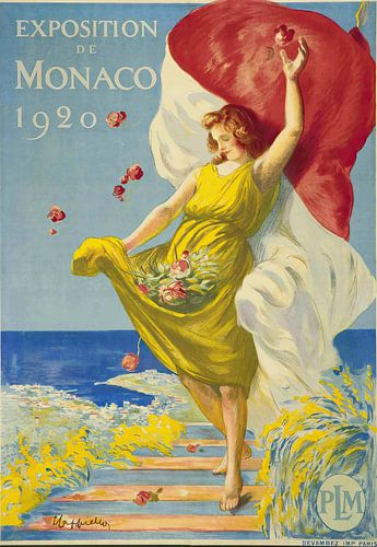 Leonetto Cappiello - Exposition De Monaco (1920)