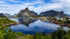 Reine, Lofoten, Norvège sur Adelheid Smitt