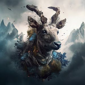 Picturesque Ibex