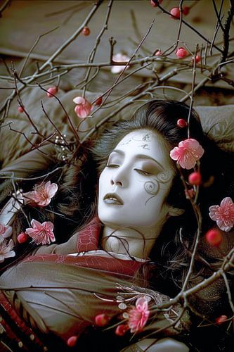 schilderachtig Japans portret