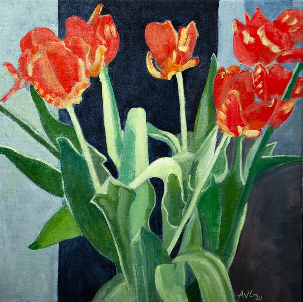 Tulpen von Antonie van Gelder Beeldend kunstenaar