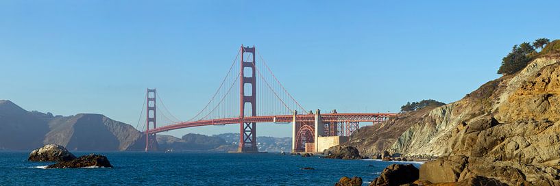 Golden Gate Bridge & Baker Beach par Melanie Viola