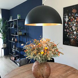 Kundenfoto: Blumen in einem Holzgefäß, Jan Brueghel der Ältere, als poster