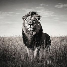 Majestic king of the savannah by Poster Art Shop