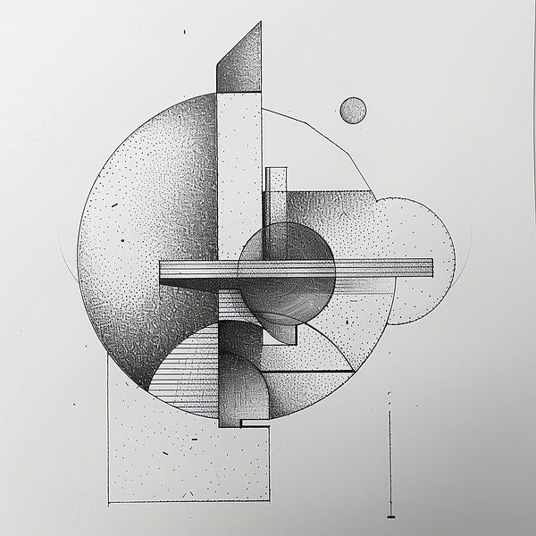 Moderne Linienführung von ARTEO Gemälde