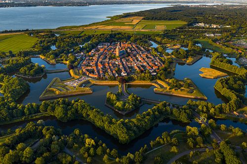 Naarden Vesting vue du ciel sur Theo van Veenendaal