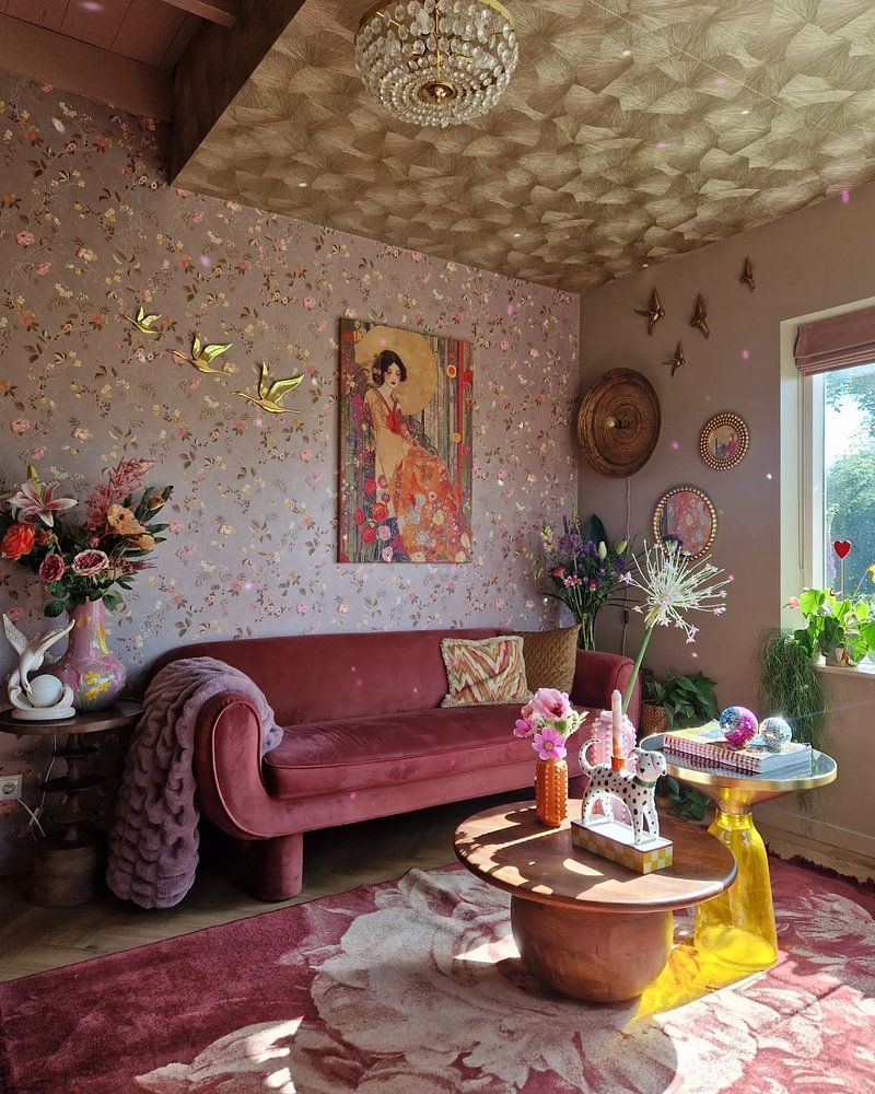 Auf dem Blumenfeld  von Bianca ter Riet 