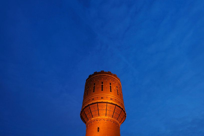 De watertoren Heuveloord in Utrecht van Donker Utrecht