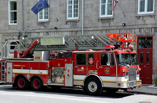 Ladderwagen in Quebec