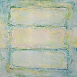 Peinture abstraite printanière