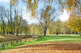 Park landscape by Johann Pavelka