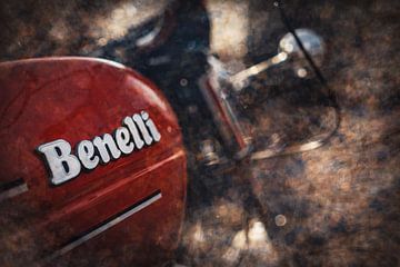 Abstracte stedelijke bewerkingsstijl met smeltende texturen en filmische kleuren