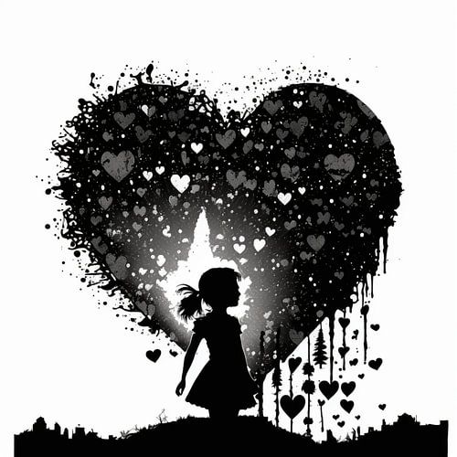 Zwart-witte liefde