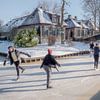 schaatsen in giethoorn van Henri van Rheenen