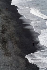 Schwarzer Strand von Ronald Wilfred Jansen