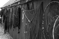 Anciens filets de pêche