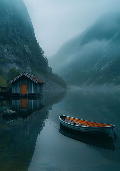 Seeidyll in Schweden von fernlichtsicht