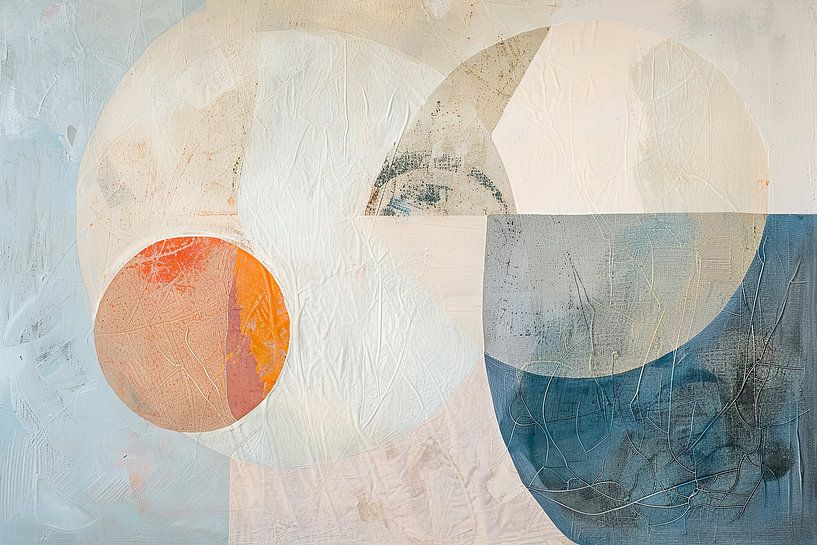 Abstract Geometric Painting by Poster Art Shop