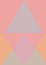 Minimalistische geometrische vormen in pastelkleuren van Studio Allee thumbnail