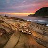 Nanya Rocks Formation in Noord taiwan van Jos Pannekoek