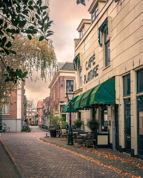 Street in Leiden by Patrick Herzberg