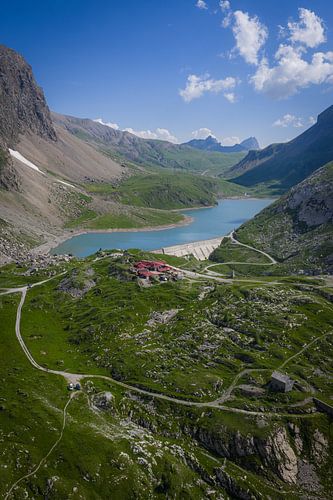 Dronefoto van Sanetsch