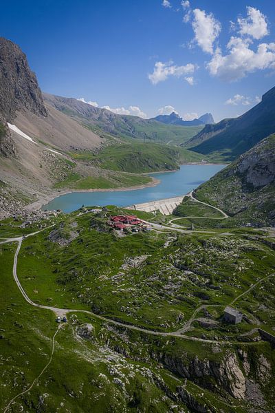 Photo de Sanetsch prise par un drone par Sander de Vries