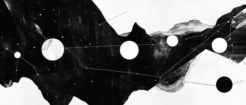 Galaxy zwart-wit