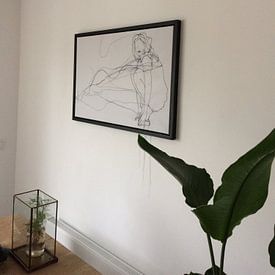 Klantfoto: 'In Balance' van Kim Rijntjes, op canvas