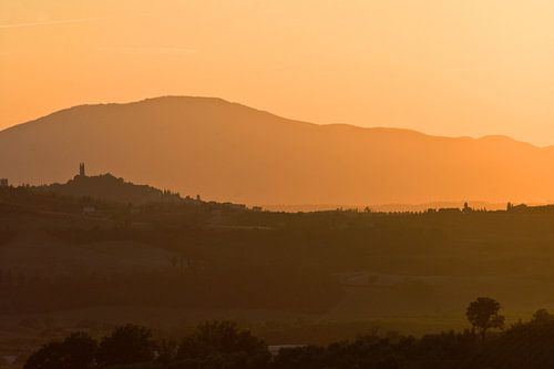 Ruïne van San Miniato, Toscane.
