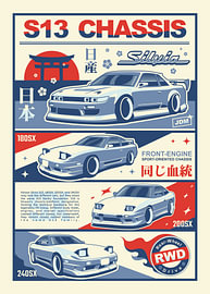 NISSAN S13 FAHRWERK von Kaminarirace