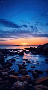 Goldene Stunde am Meer