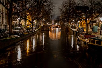 Gracht van Amsterdam van Bianca Bot