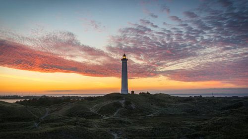 Zonsopgang bij vuurtoren Lyngvig Fyr