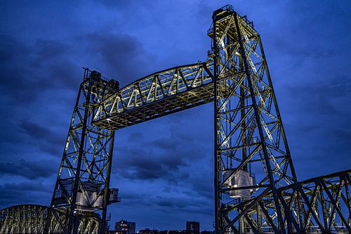 The Hef during the blue hour