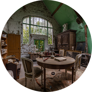 Kunst atelier met prachtig raam van William Linders