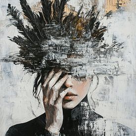 Verborgener Blick von ARTEO Gemälde