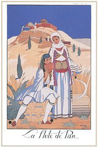 George Barbier – La Flûte de Pan
