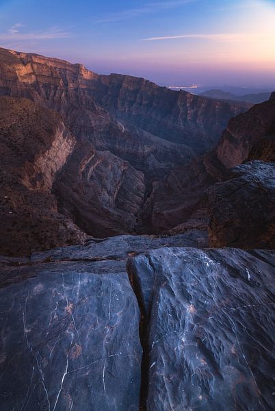 Jebel Shams Grand Canyon Oman von Jean Claude Castor