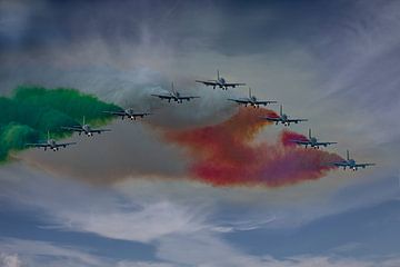 Frecce Tricolori, Italië. Stuntteam.