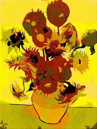 Ode to the sunflower. by Alies werk