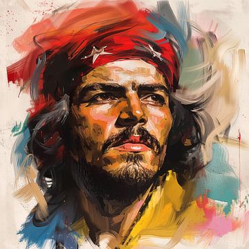 Che Guevara artistiek van TheXclusive Art