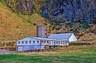 Ferme près du volcan par Frans Blok - des photos, de l'art et des autres décorations murales Aperçu