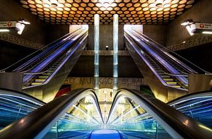 Budapester U-Bahn-Station Rákóczi tér