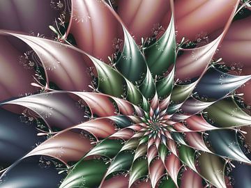 abstrakte Botanik - Jacky Brown von Claudia Gründler