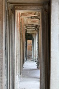 Inside Angkor Wat Temple