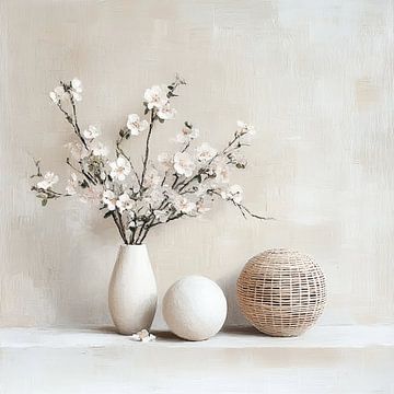 Schilderij bloem van ARTEO Schilderijen