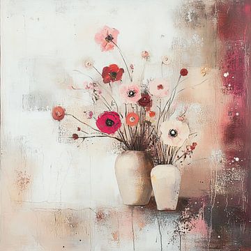 Bloemen schilderij 40.3513 van ARTEO Schilderijen