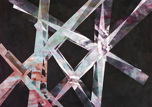 Sterrenkind III Geometrisch abstract