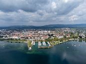 De stad Radolfzell aan het Bodenmeer van Markus Keller thumbnail